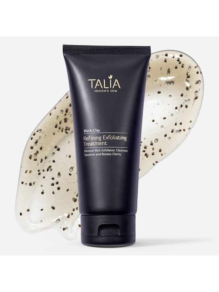 TALIA Peeling do twarzy "Black Clay Refining Exfoliating Treatment" - 150 ml rozmiar: onesize