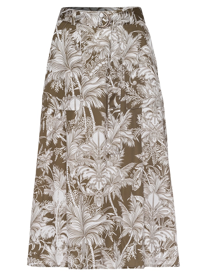 RIANI Spódnica w kolorze oliwkowym rozmiar: 34