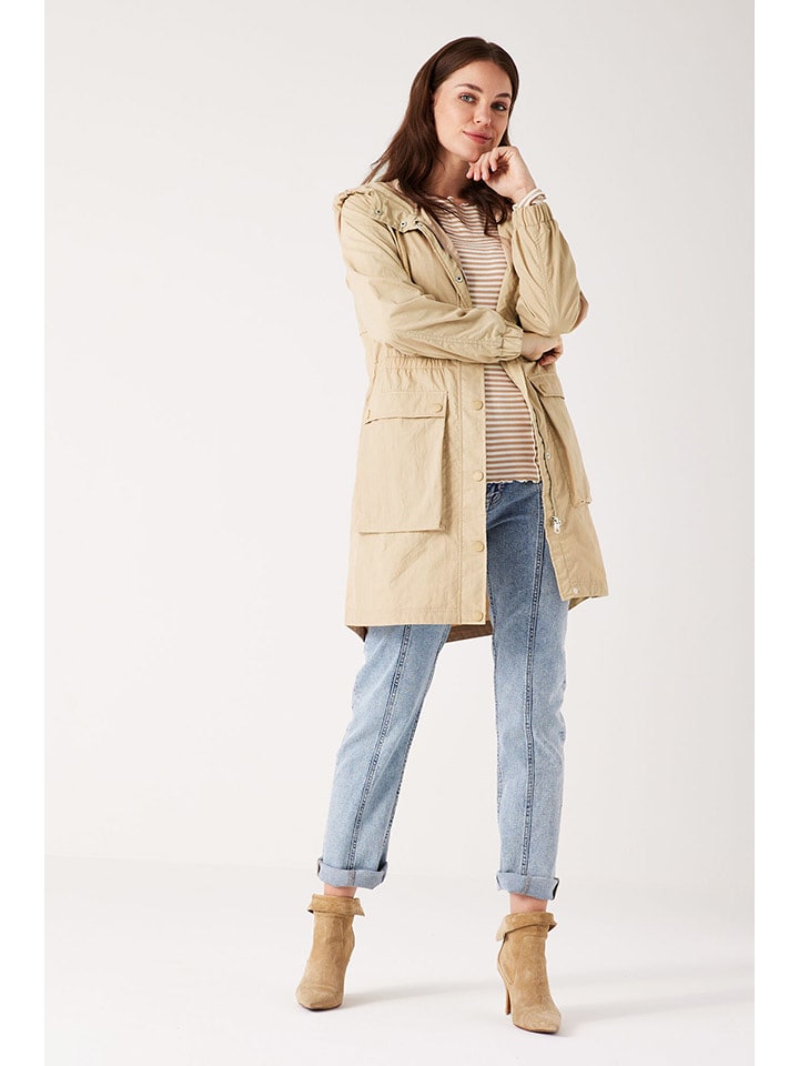 Garcia Parka w kolorze beżowym rozmiar: S