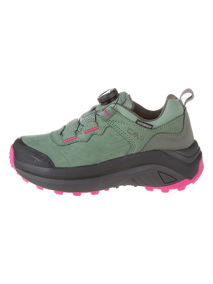 CMP Buty turystyczne "Juukat Low" w kolorze zielono-różowym rozmiar: 38