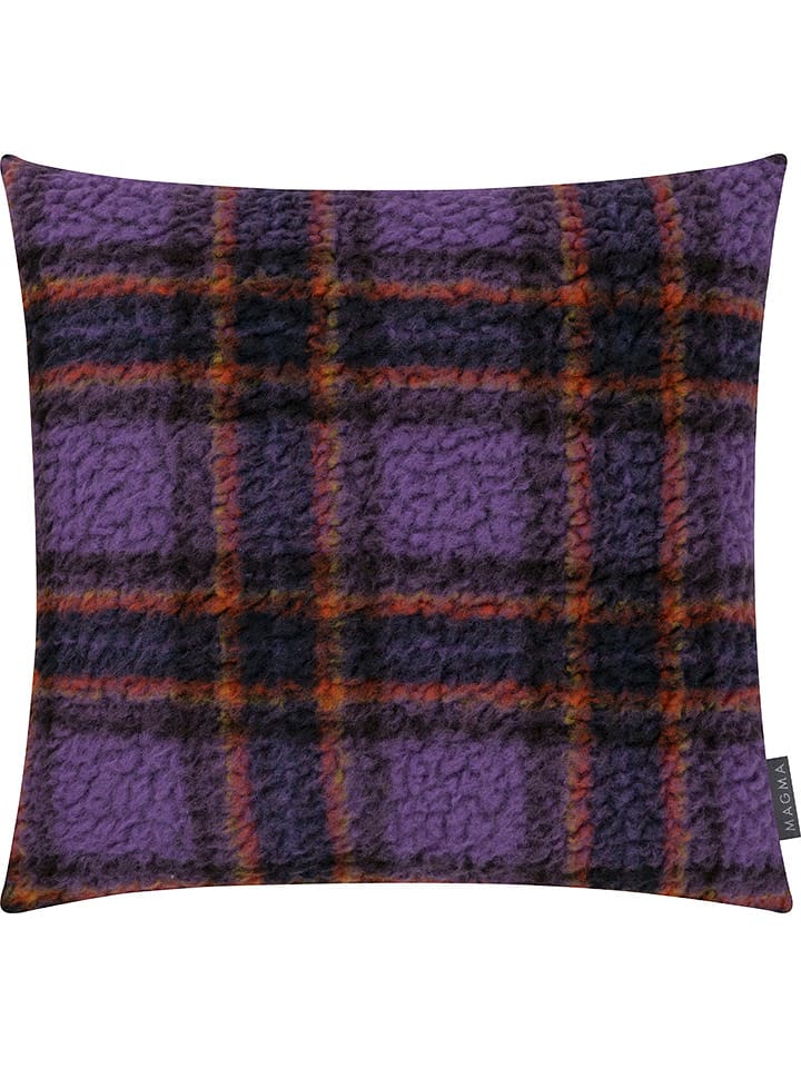 Magma Heimtex Poszewka "Kerry" w kolorze fioletowym na poduszkę - 50 x 50 cm rozmiar: onesize