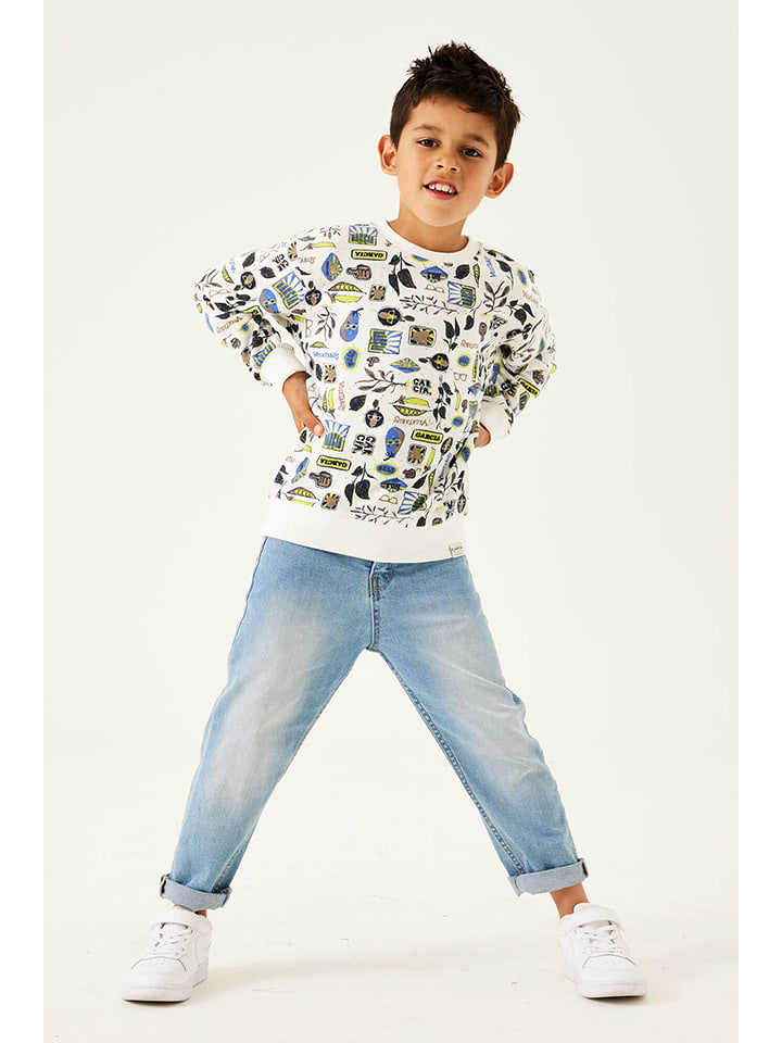 Garcia Dżinsy - Skinny fit - w kolorze niebieskim rozmiar: 98