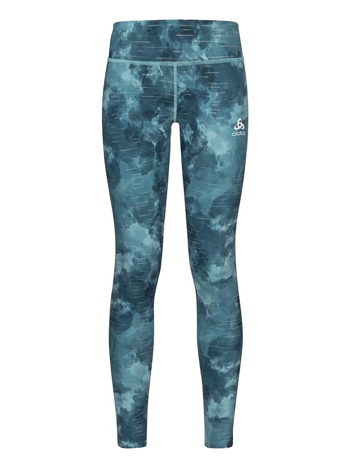 Legginsy "Zeroweight" w kolorze turkusowym do biegania