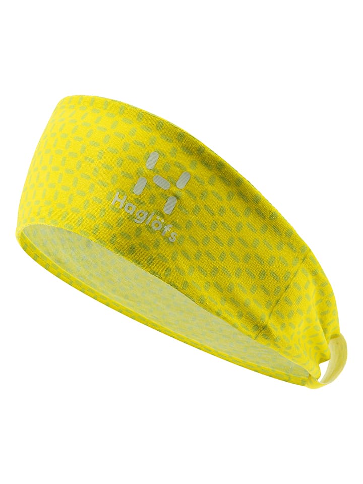 Opaska "L.I.M Quickdry" w kolorze żółtym na czoło