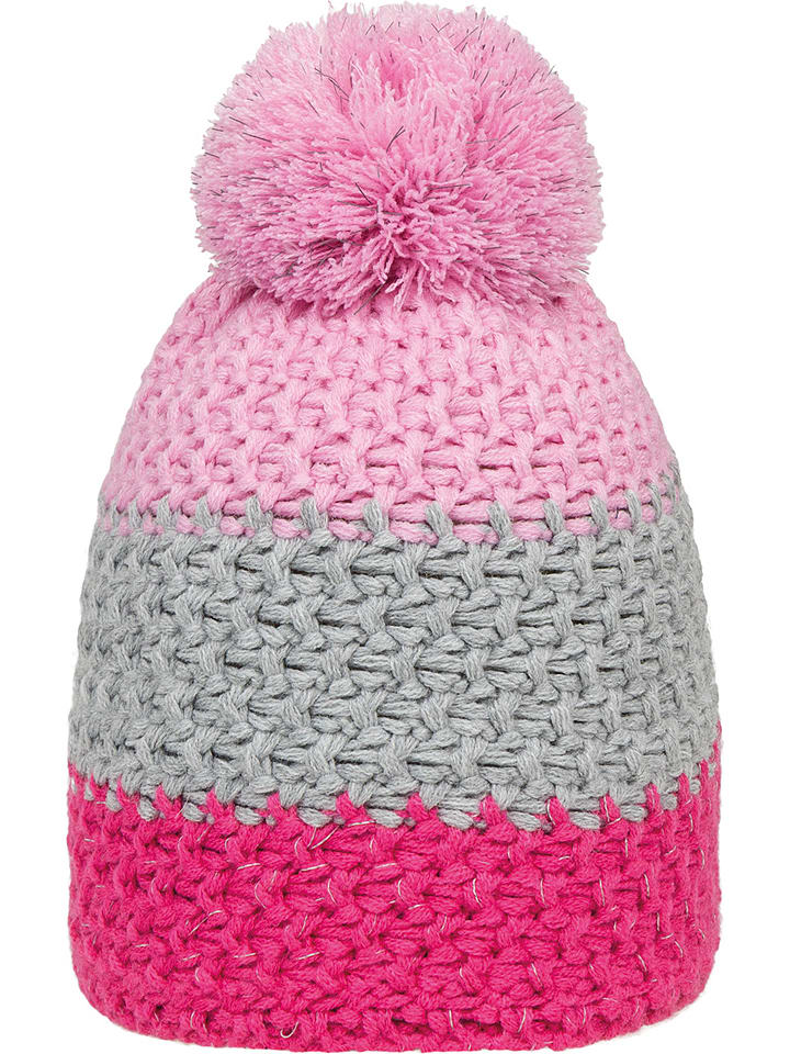 Döll Czapka w kolorze różowo-szarym rozmiar: 49 cm