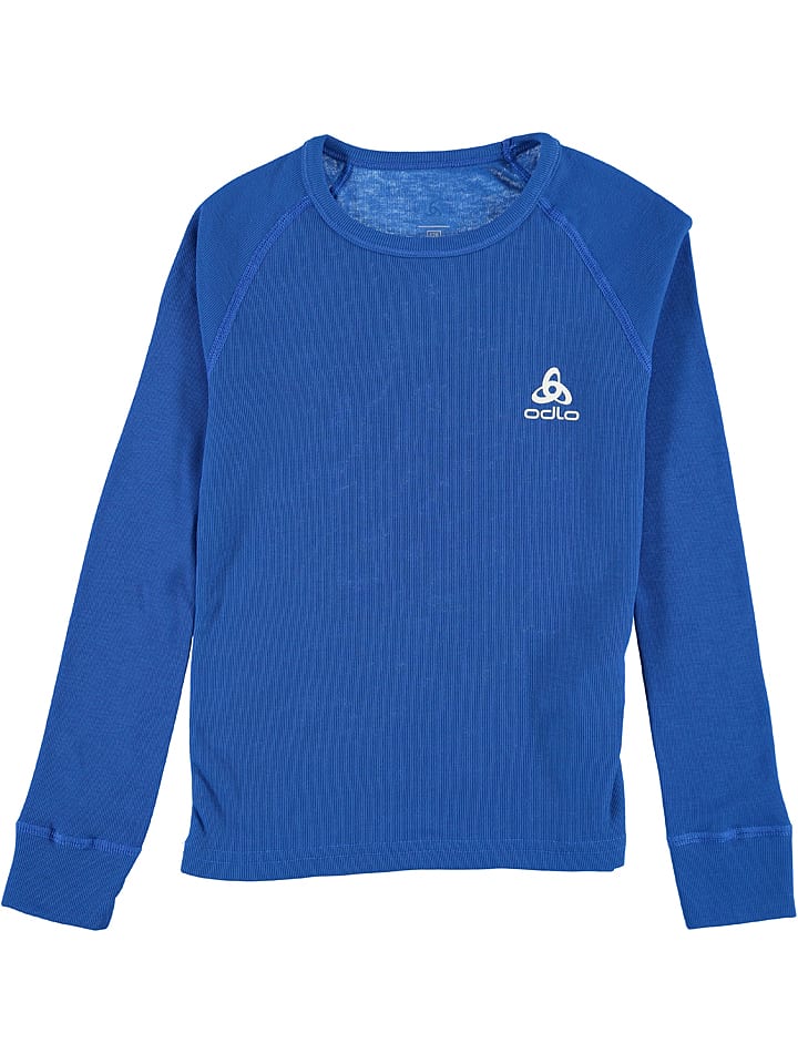 Odlo Podkoszulek funkcyjny "Active" w kolorze niebieskim rozmiar: 116