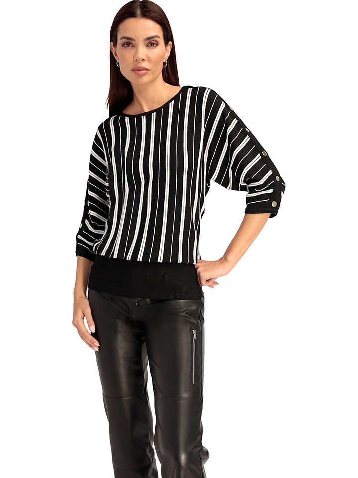 Heine Sweter w kolorze czarnym rozmiar: 40