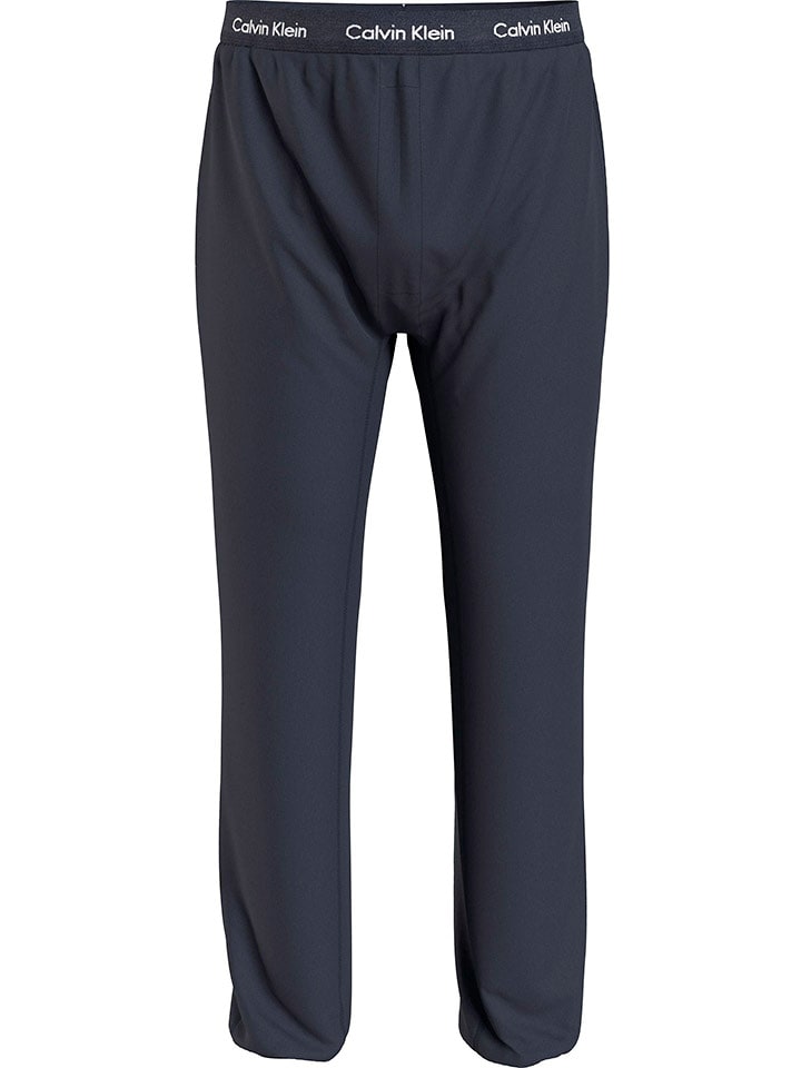 CALVIN KLEIN UNDERWEAR Spodnie piżamowe w kolorze granatowym rozmiar: XL