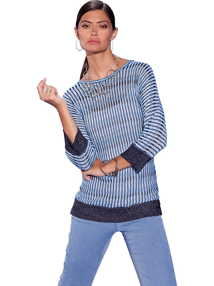 WITT WEIDEN Sweter w kolorze błękitnym rozmiar: 46