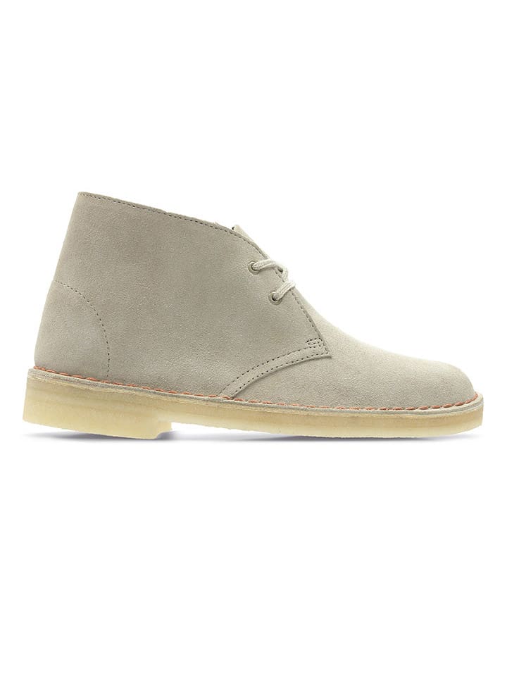 Clarks Skórzane trzewiki w kolorze beżowym rozmiar: 38