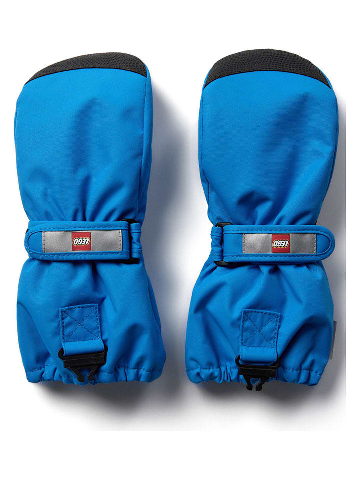 LEGO Rękawiczki "Atlin 706" w kolorze niebieskim rozmiar: 158/164