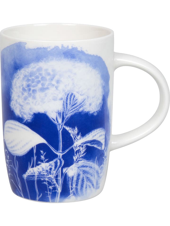 Könitz Kubek "Hydrangea" w kolorze niebieskim - 600 ml rozmiar: onesize