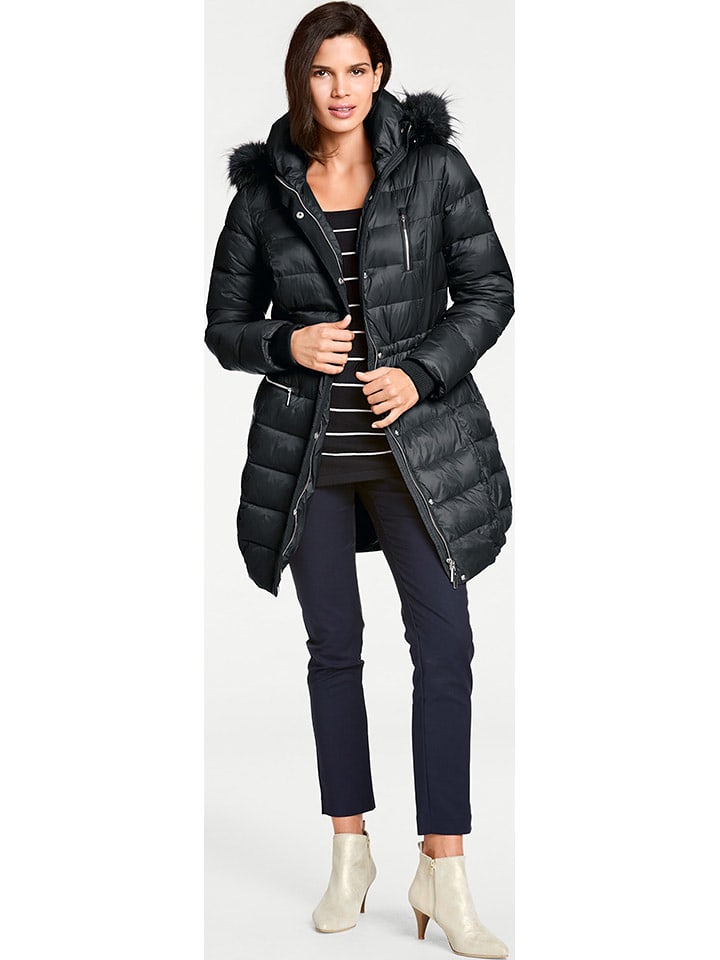 Heine Płaszcz zimowy w kolorze czarnym rozmiar: 42