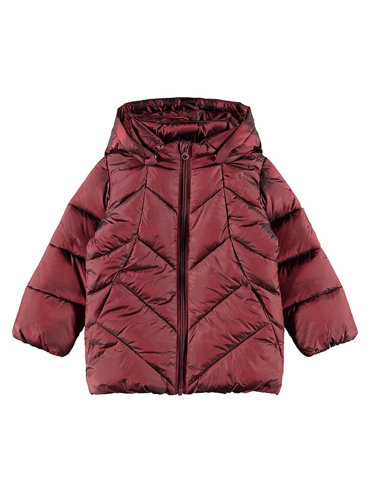 name it Kurtka pikowana "Madia" w kolorze bordowym rozmiar: 80