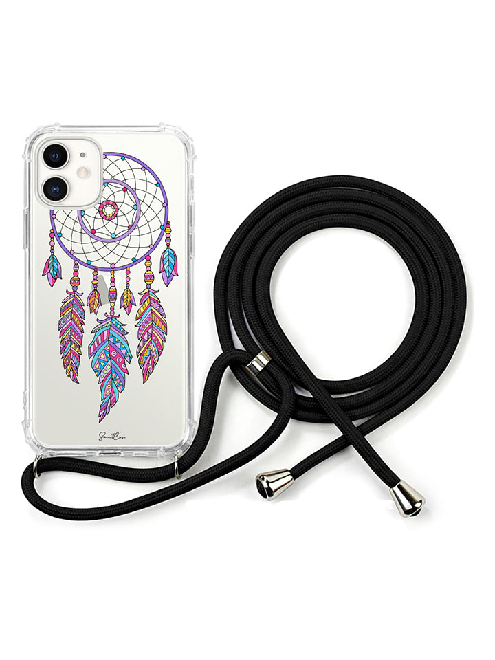 SWEET ACCESS Etui w kolorze czarnym do iPhone 11 z łańcuszkiem rozmiar: onesize