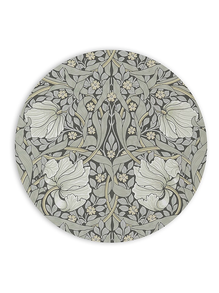 Orangewallz Druk artystyczny "William Morris - Pimpernel" w ramce - Ø 50 cm rozmiar: onesize