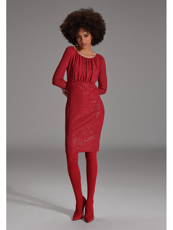 SWING Sukienka w kolorze czerwonym rozmiar: 40