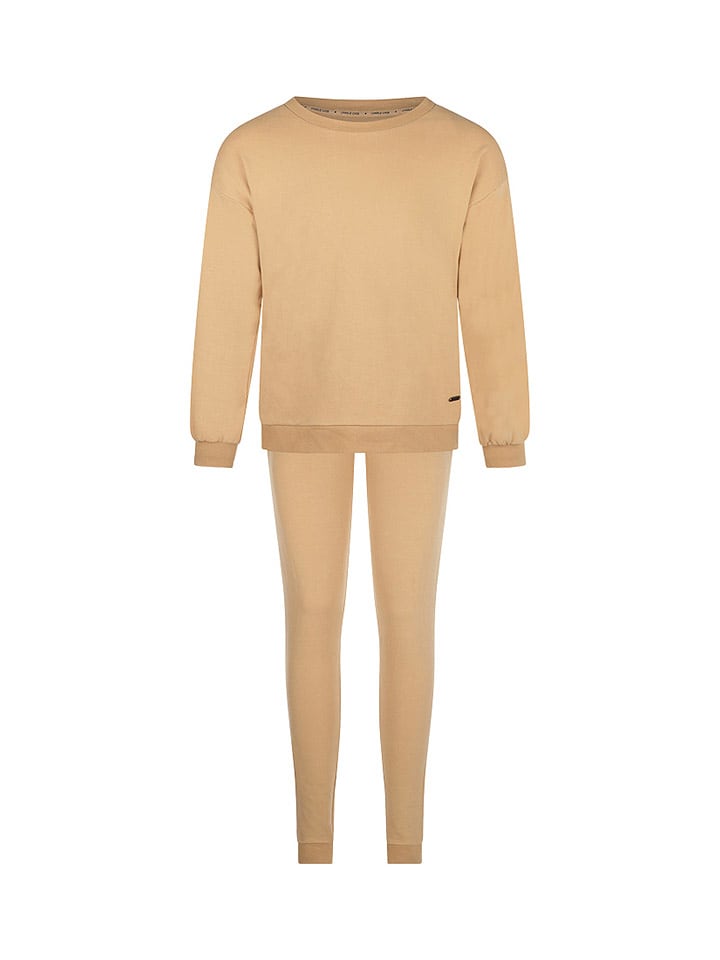 Charlie Choe 2-częściowy zestaw w kolorze beżowym rozmiar: XL