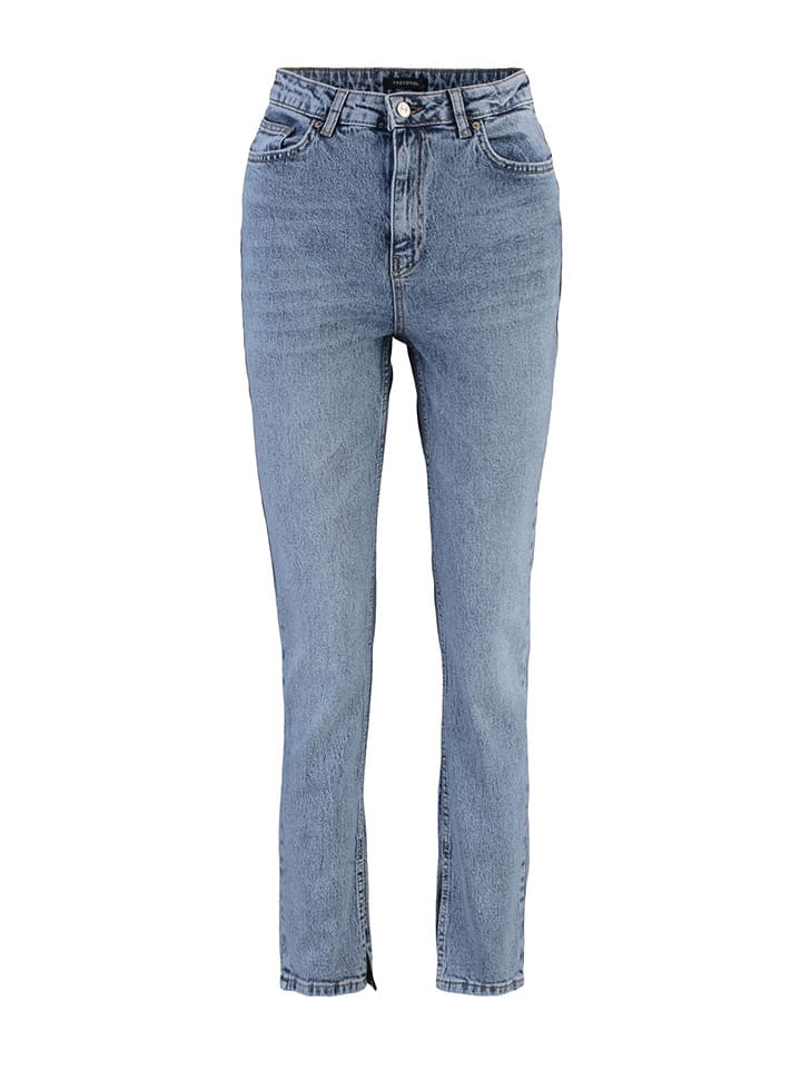 trendyol Dżinsy - Regular fit - w kolorze błękitnym rozmiar: 38