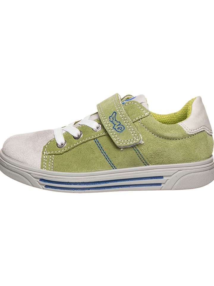 Primigi Skórzane sneakersy w kolorze zielonym rozmiar: 34