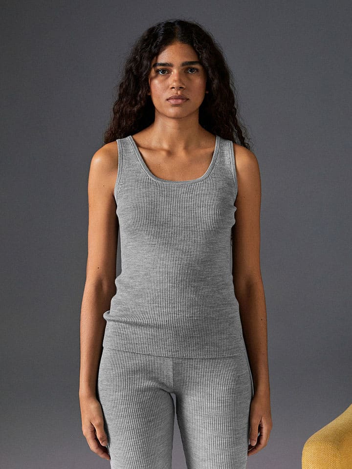 Rodier Wełniany top w kolorze szarym rozmiar: XL