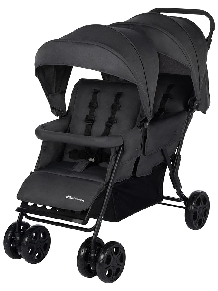 Bebeconfort Wózek "Teamy" w kolorze antracytowym dla rodzeństwa rozmiar: onesize