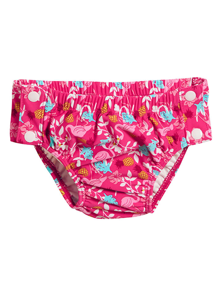 Playshoes Pieluszka kąpielowa w kolorze różowo-turkusowym rozmiar: 62/68