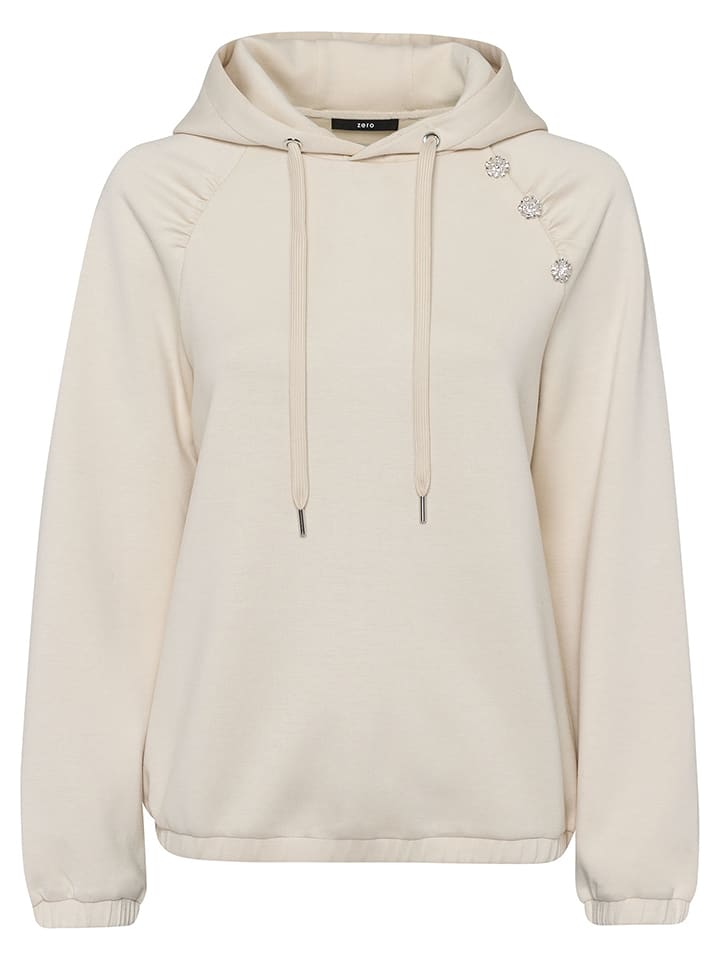 Zero Bluza w kolorze kremowo-beżowym rozmiar: 36