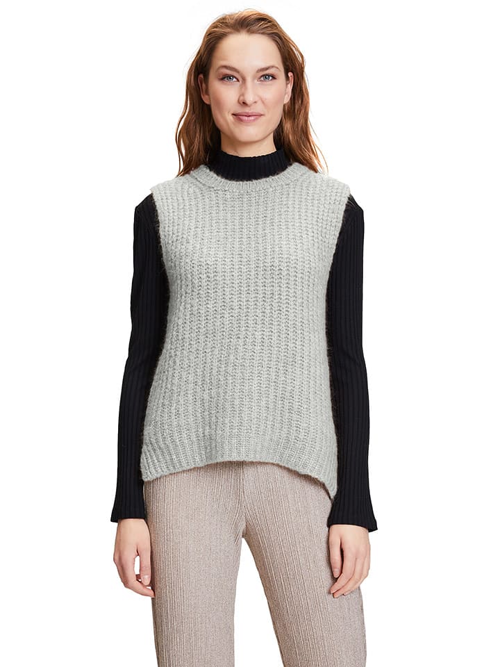 CARTOON Bezrękawnik w kolorze szarym rozmiar: 40