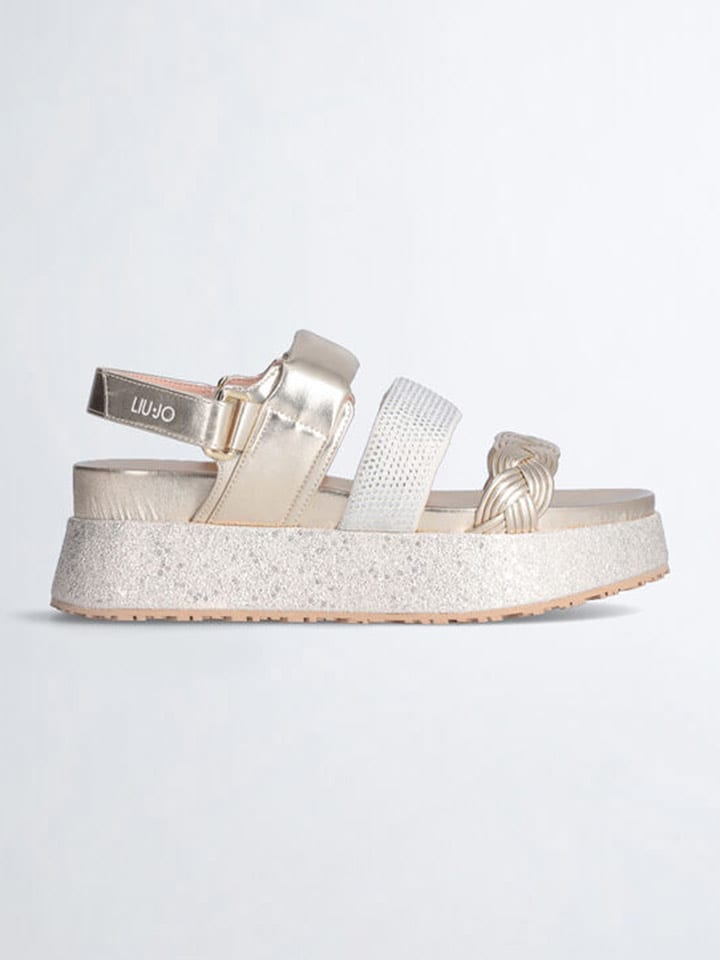 Liu Jo Sandały w kolorze złotym rozmiar: 39