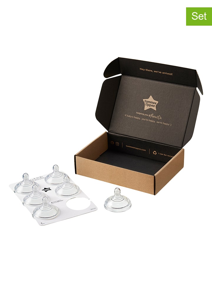 tommee tippee Smoczki (6 szt.) "Advanced Anti-Colic" do butelki rozmiar: onesize