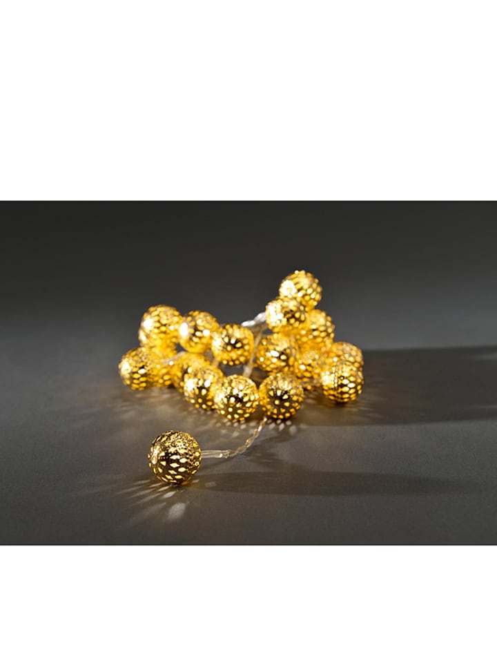 Konstsmide Girlanda LED w kolorze złotym - dł. 2,2 m rozmiar: onesize