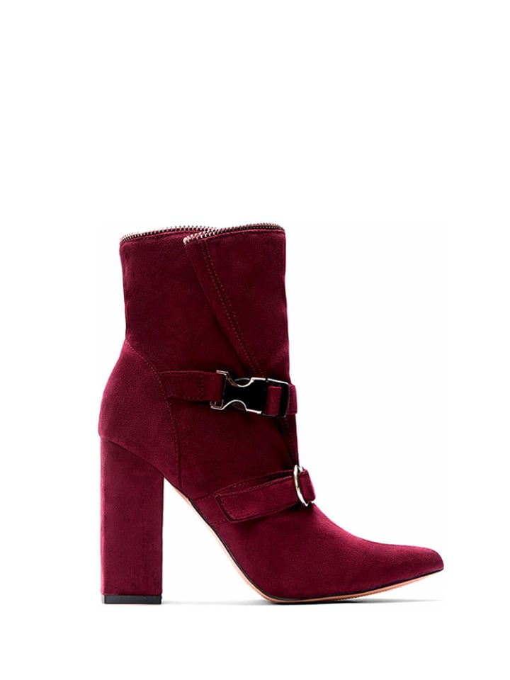 Kazar Studio Botki w kolorze bordowym rozmiar: 40