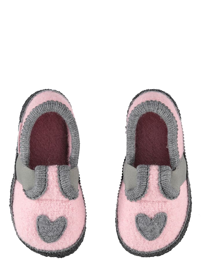 lamino Kapcie w kolorze jasnoróżowo-szarym rozmiar: 34