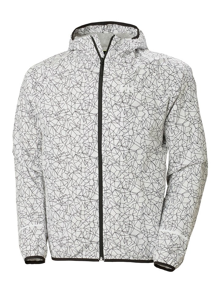 Helly Hansen Kurtka funkcyjna "Fast" w kolorze czarno-białym rozmiar: XXL