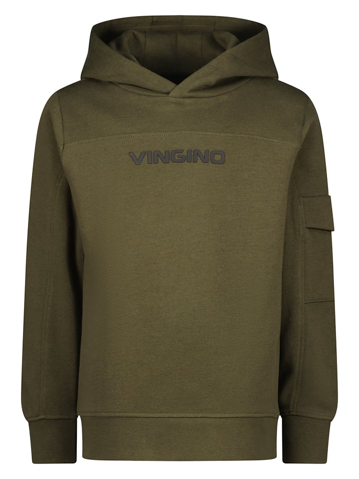 Vingino Bluza "Necket" w kolorze khaki rozmiar: 152