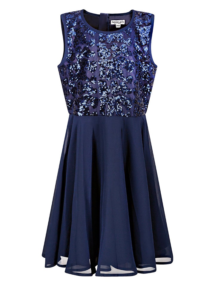 happy girls by Eisend Sukienka w kolorze granatowym rozmiar: 170
