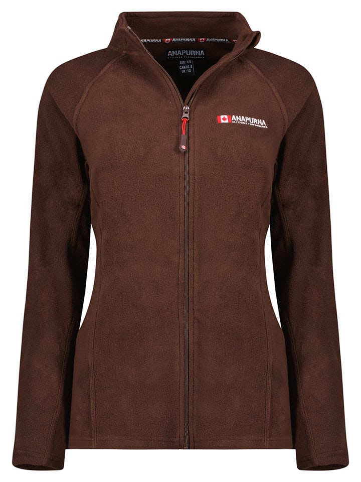 ANAPURNA Kurtka polarowa "Tonneau" w kolorze brązowym rozmiar: L