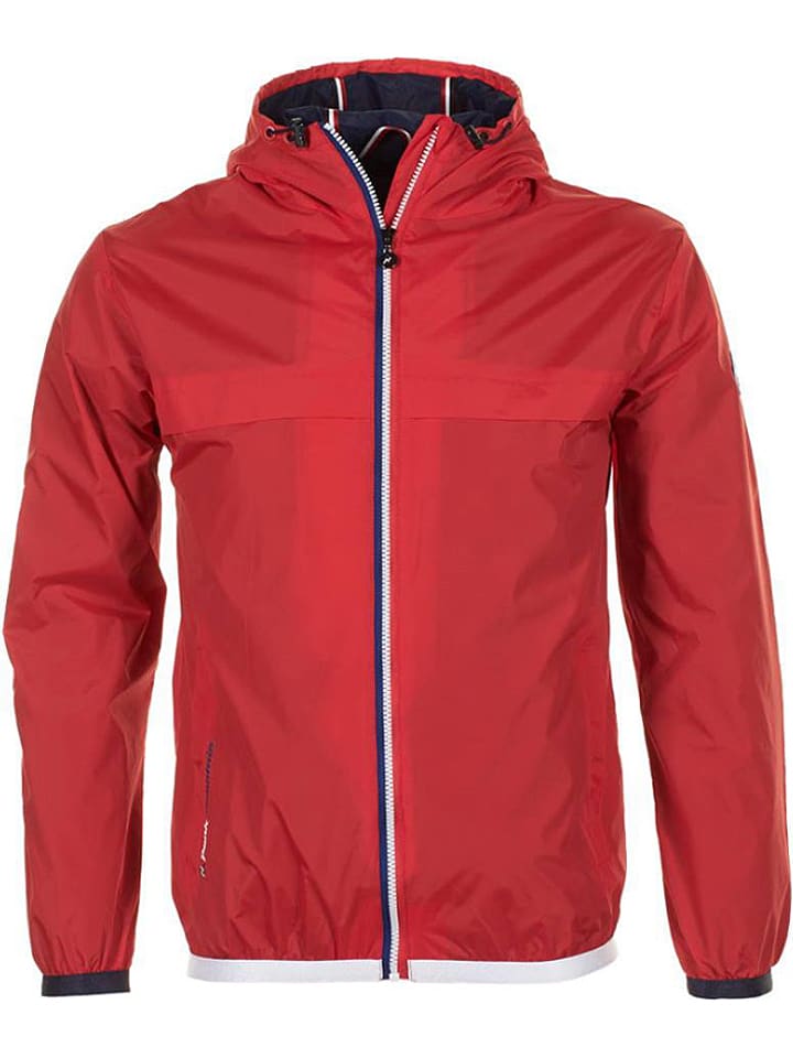 Peak Mountain Kurtka przeciwwiatrowa w kolorze czerwonym rozmiar: M