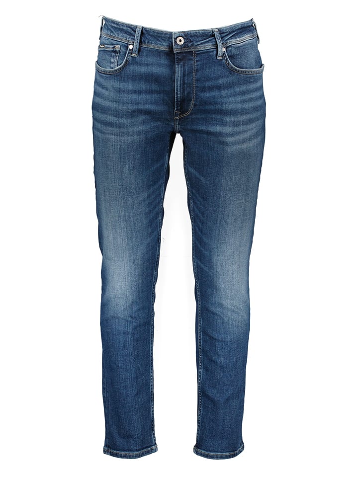 Pepe Jeans Dżinsy - Skinny fit - w kolorze niebieskim rozmiar: W33/L30
