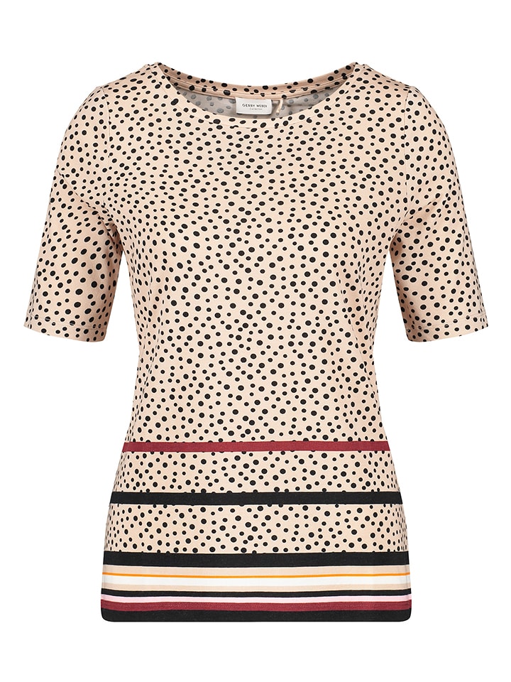 Gerry Weber Koszulka w kolorze beżowym rozmiar: 46