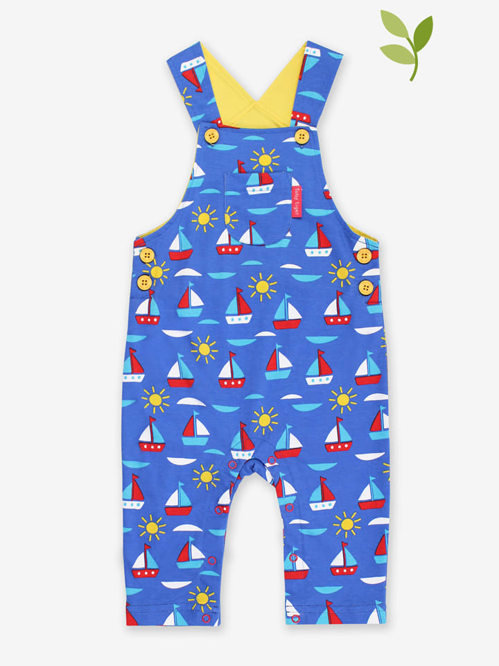 Toby Tiger Ogrodniczki w kolorze niebieskim rozmiar: 68