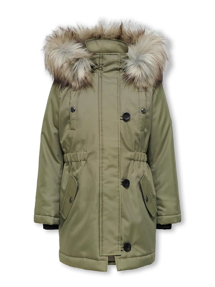 KIDS ONLY Parka "Iris" w kolorze khaki rozmiar: 164