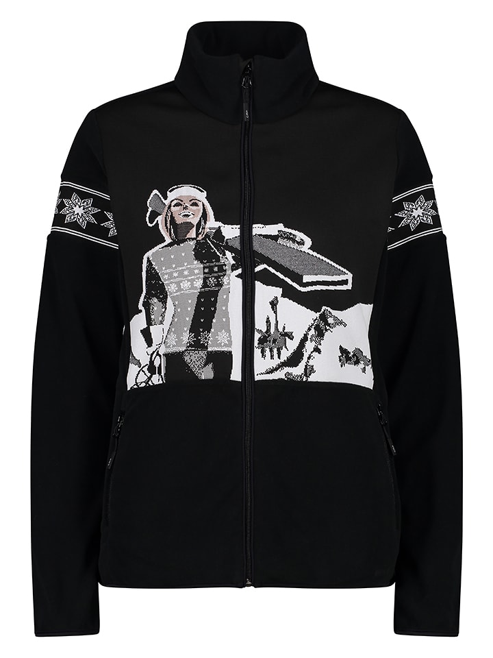 CMP Kurtka polarowa w kolorze czarnym rozmiar: 42