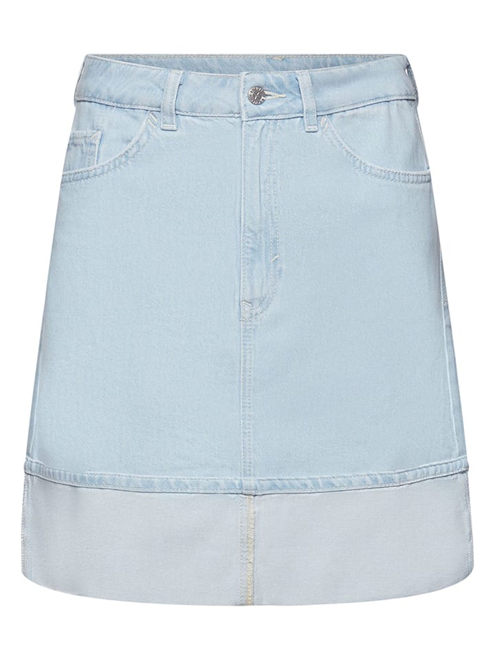 ESPRIT Spódnica dżinsowa w kolorze błękitnym rozmiar: W29