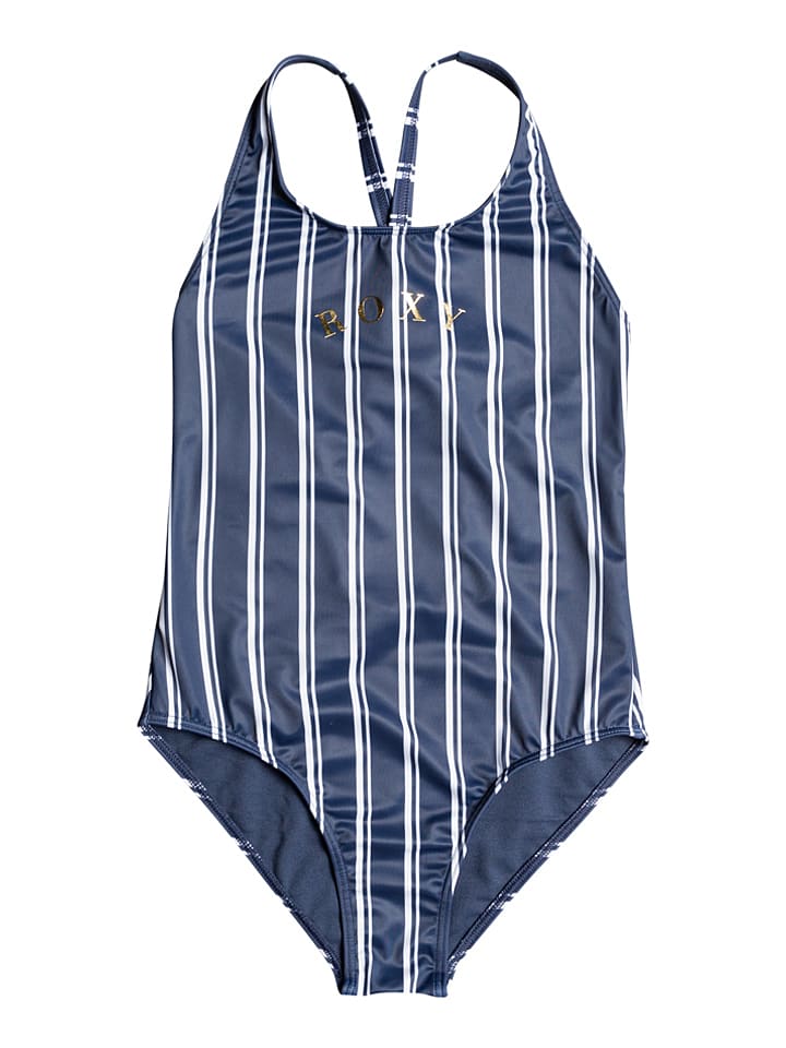 Roxy Strój kąpielowy w kolorze granatowym rozmiar: 140