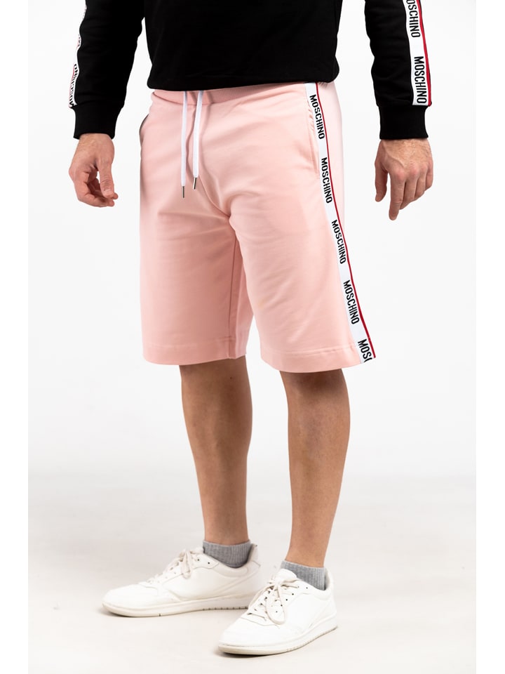 Moschino Szorty dresowe w kolorze jasnoróżowym rozmiar: M