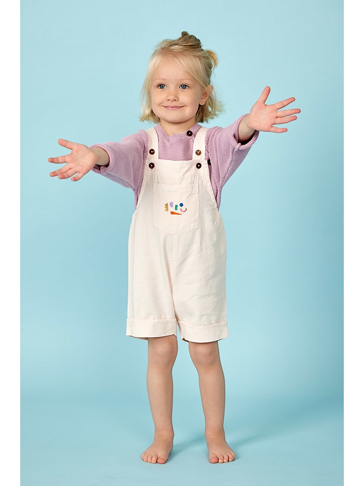 COPENHAGEN COLORS Ogrodniczki w kolorze jasnoróżowym rozmiar: 104