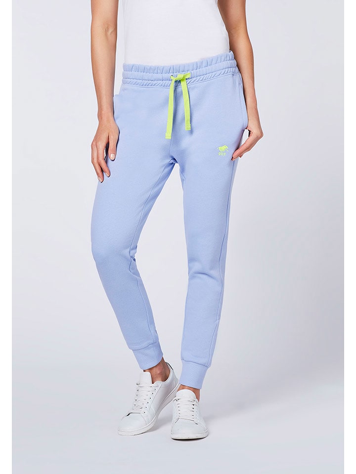 Polo Sylt Spodnie dresowe w kolorze błękitnym rozmiar: S