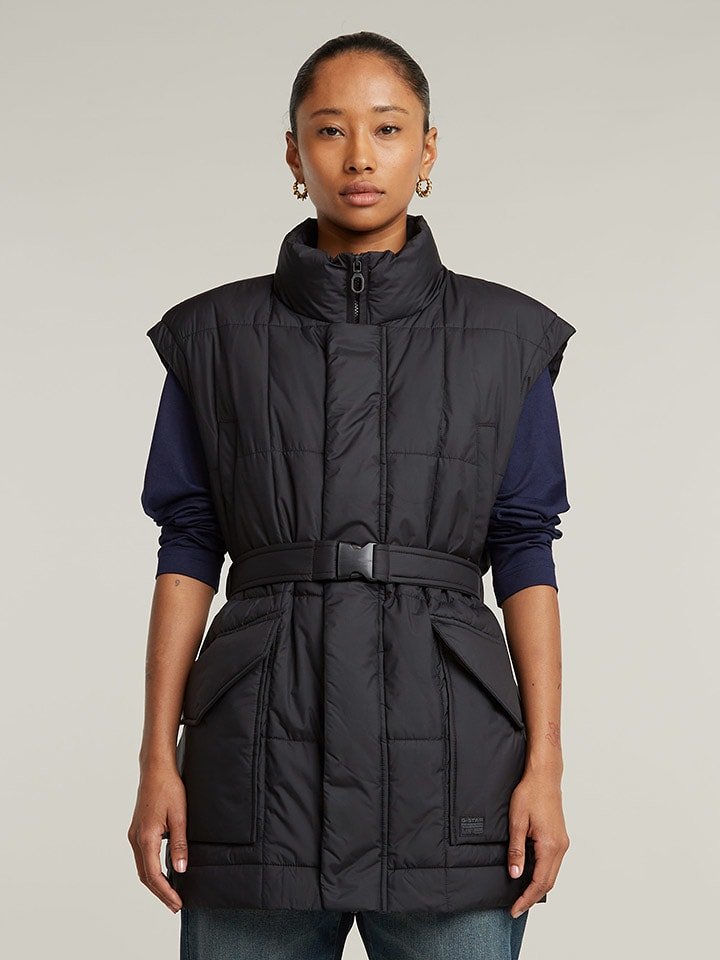 G-Star Kamizelka w kolorze czarnym rozmiar: M